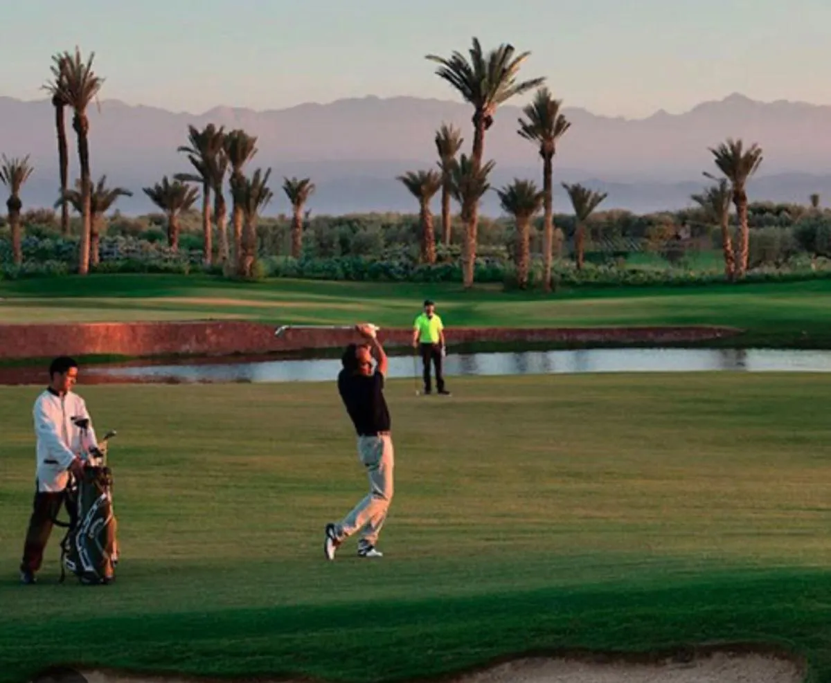 Image 5 of Appartement luxueux avec jardin vue sur la piscine et Golf securise 24 sur 24