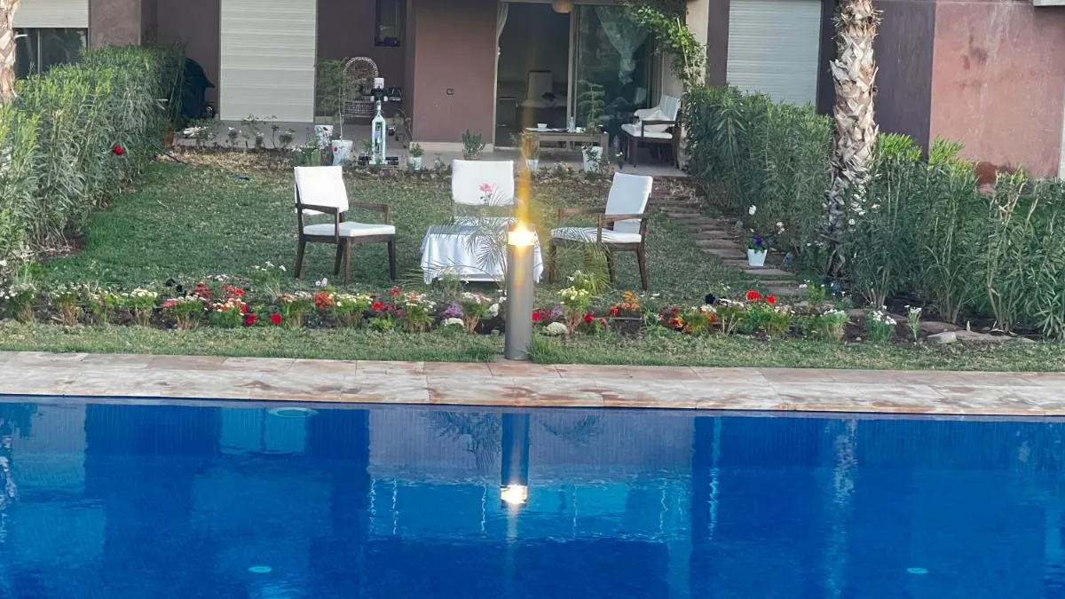 Image of Appartement luxueux avec jardin vue sur la piscine et Golf securise 24 sur 24