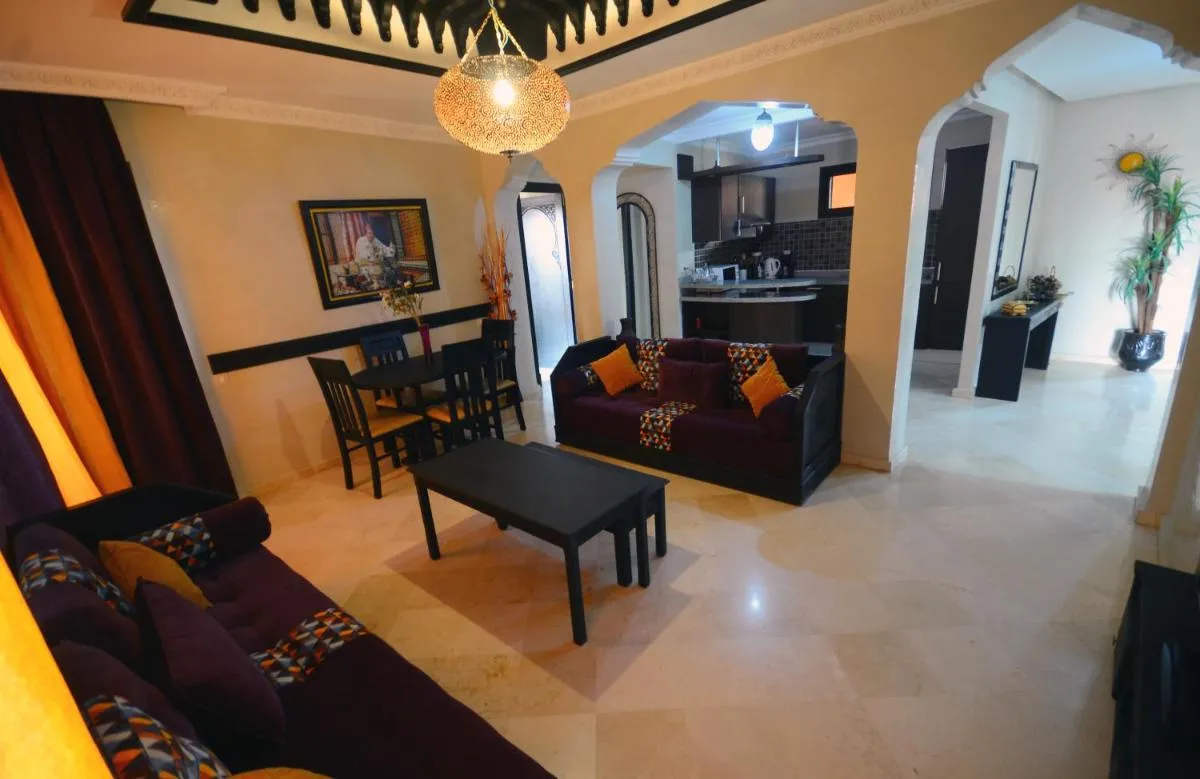 Image 4 of Appart vue piscine et montagne Marrakech