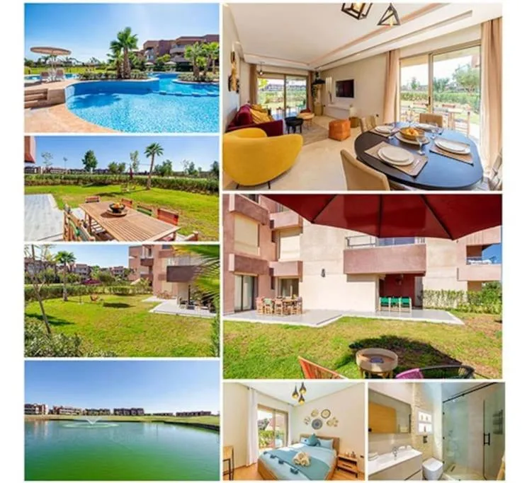 Image of Luxurious Apartment Marrakech with Pool, Golf, Private Garden