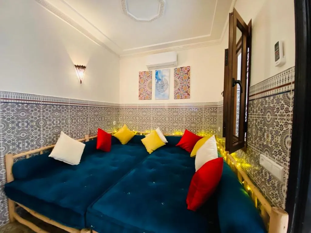 Image of Private Riad 3ch Salon, Salon Cinéma, à Jemaa El Fna
