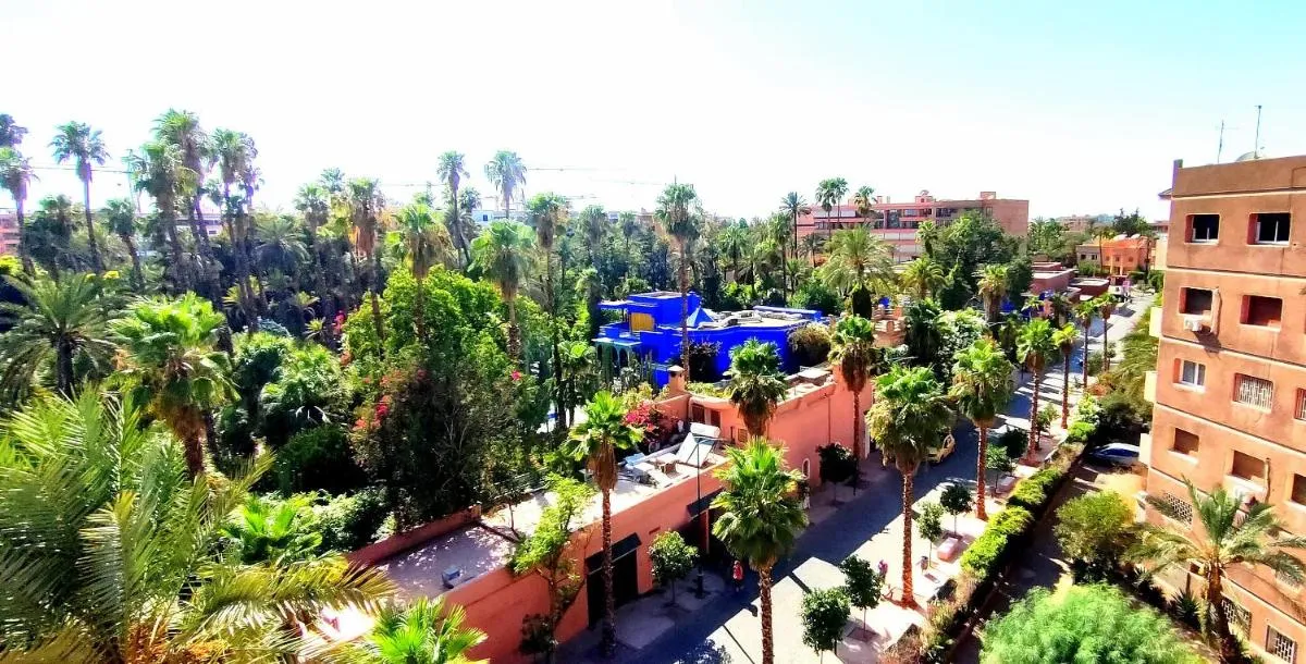 Image 4 of Superbe Apt avec Vue sur les Jardins Majorelle, Face au Musée YSL, Rue Yves Saint Laurent