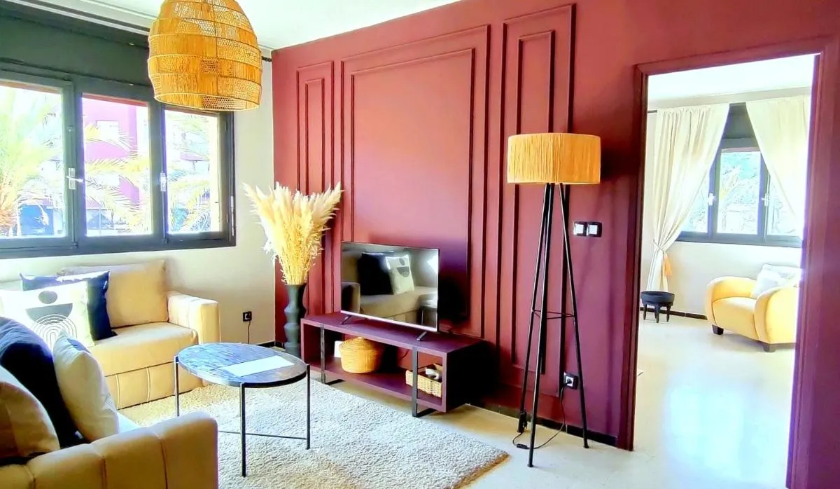 Image 1 of Superbe Apt avec Vue sur les Jardins Majorelle, Face au Musée YSL, Rue Yves Saint Laurent