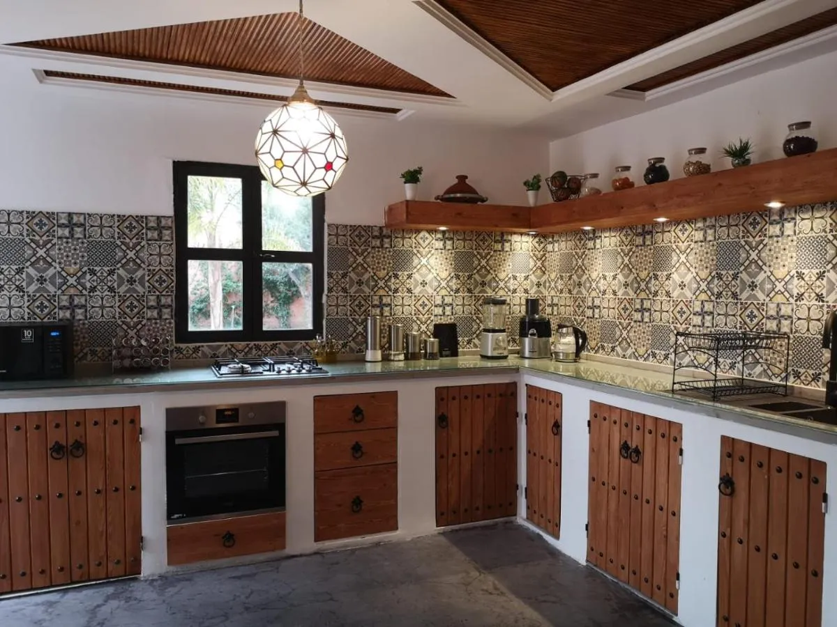 Image 4 of Villa Scil de luxe, Piscine chauffée, 3 Suites, Hamam, Jacuzzi extérieur, salle de sport, vue sur l’Atlas, Parkings Privé, Pas de Vis à Vis !