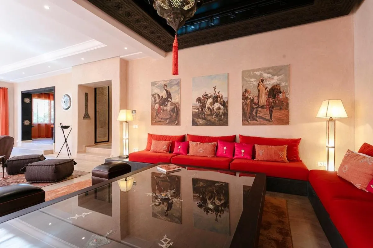 Image 1 of Amelkis Golf Marrakech, Villa 6ch, piscine chauffée