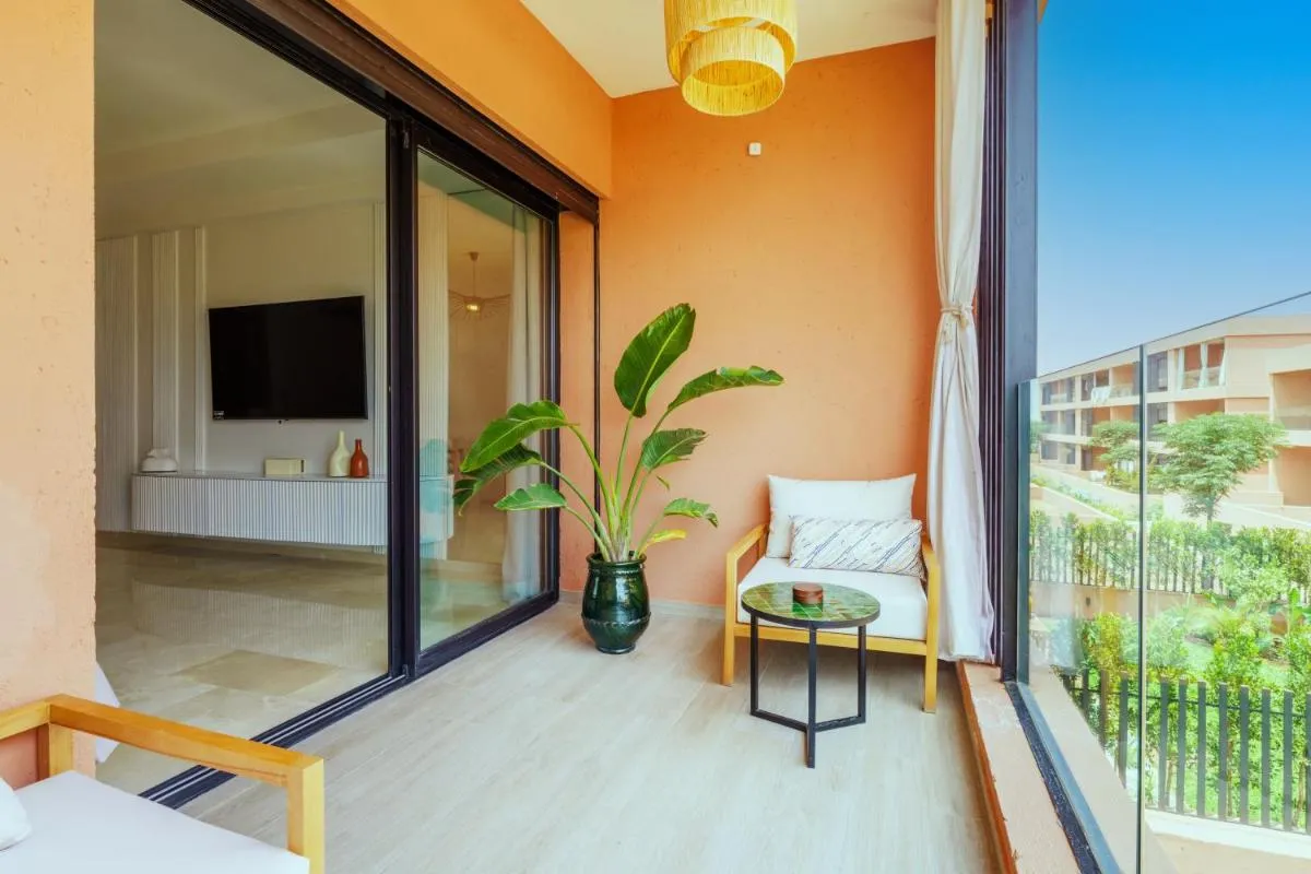 Image 5 of Appartement Moderne & Élégant à Noria – Piscine & Jardin