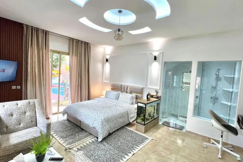 Image 1 of C2 Villa Alambra Marrakech sur Atlas, Piscine privée