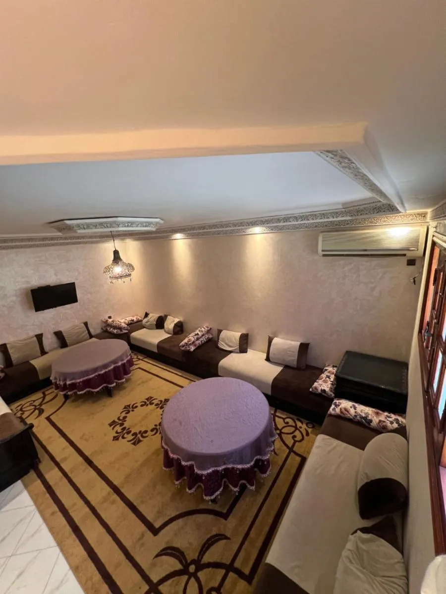 Image 4 of Charmant appartement spacieux avec cour fleurie et Hammam à Targa Marrakech