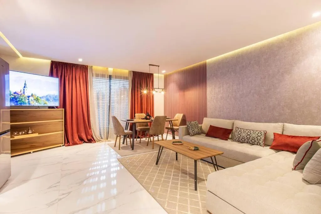 Image 6 of Design, résidence standing, Salon modern, Terrasse