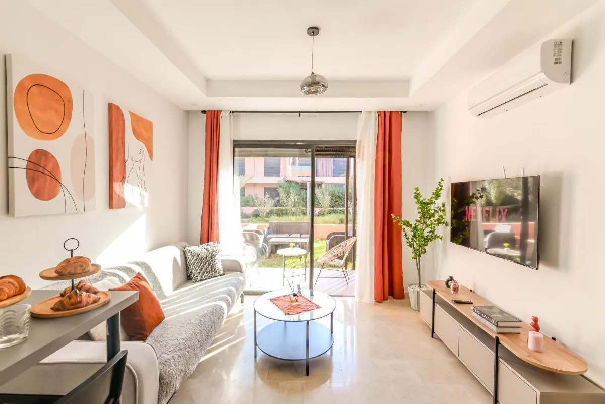 Image 5 of Maeva cosy – Clim, Wifi, Jardin à 10min de l’Aéroport