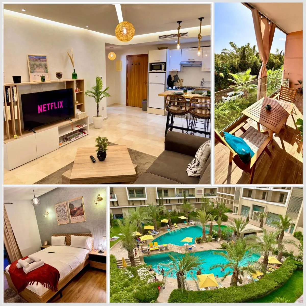 Image 3 of Pearl Garden Studio Luxueux Piscine Sunny Terrasse