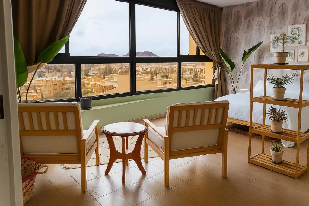 Image of Sunlit Apartment with Panoramic Views