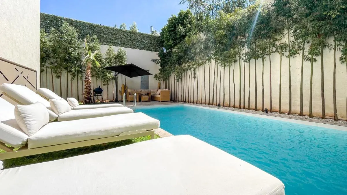 Image 3 of Villa AZUR – piscine chauffée sans vis-à-vis à Marrakech