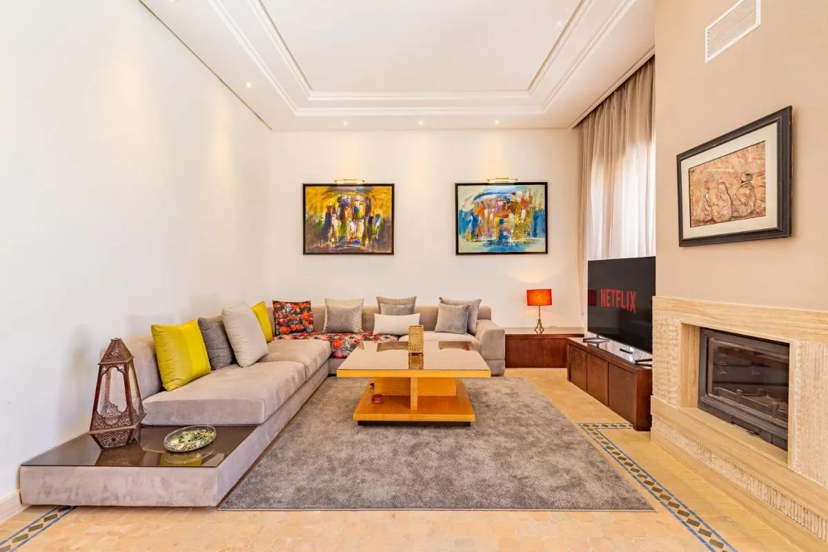 Image 4 of Villa Riad Targa 10 min de GUELIZ Piscine privee