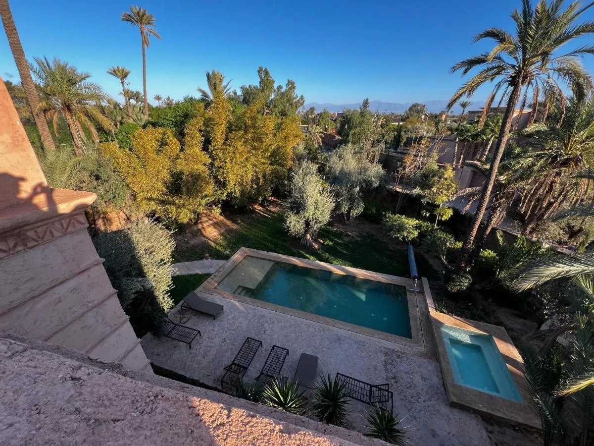 Image 3 of Villa kasbah de luxe, piscine et jacuzzi chauffés, jardin tropical