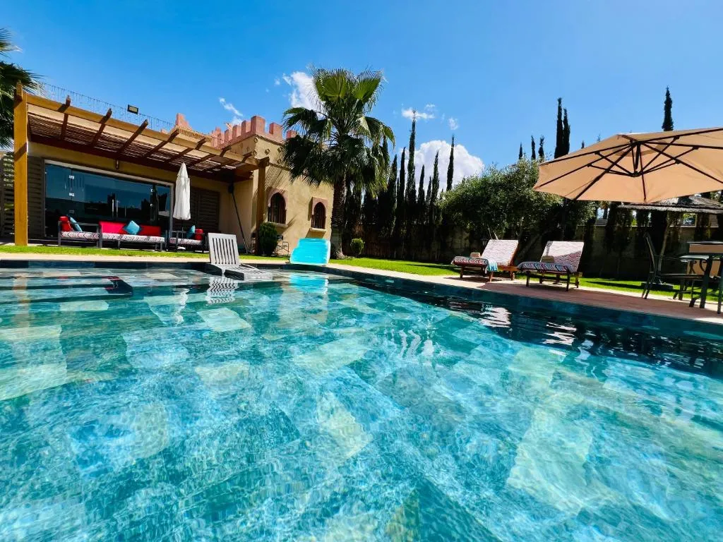 Image of Villa privée avec piscine pour familles à Marrakech, Lalla Takerkousst